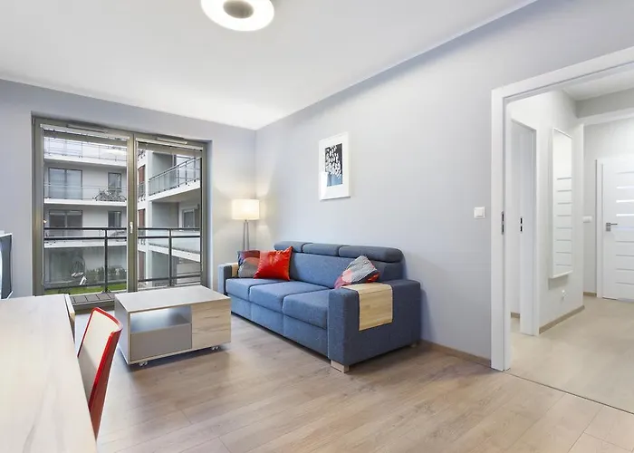 Spokojny I Komfortowy Apartament Wsrod Zieleni
